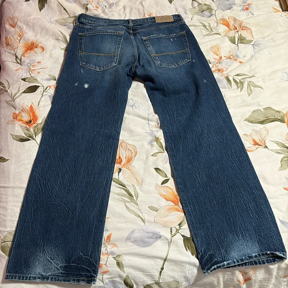 Abercrombie & Fitch Ripped Distressed Jeans 32x32 - Picture 8 of 14